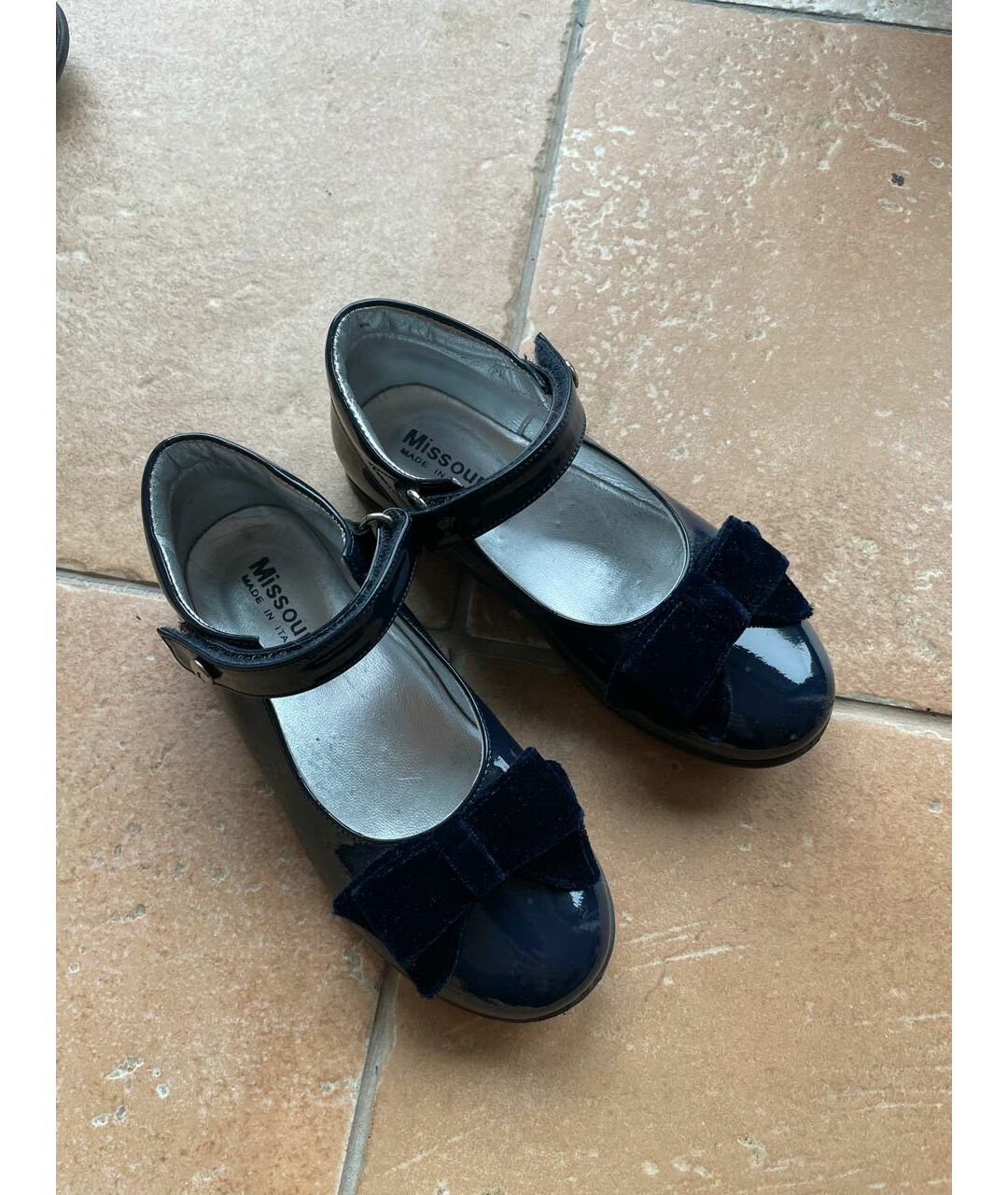 MISSOURI Темно-синие туфли из лакированной кожи, фото 3