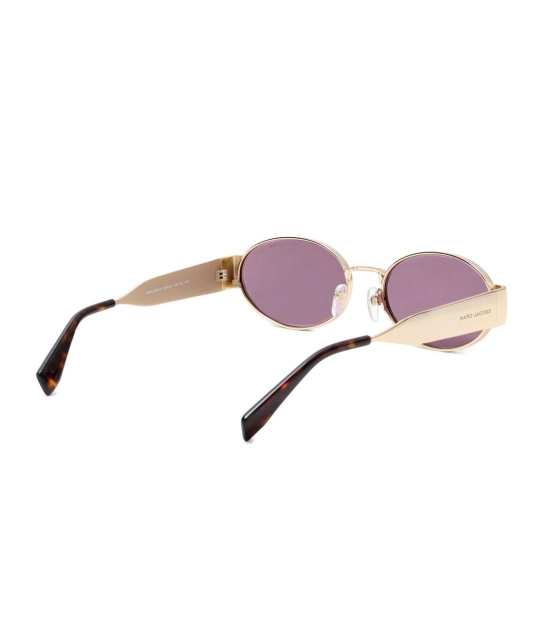 MARC JACOBS Розовые металлические солнцезащитные очки, фото 3