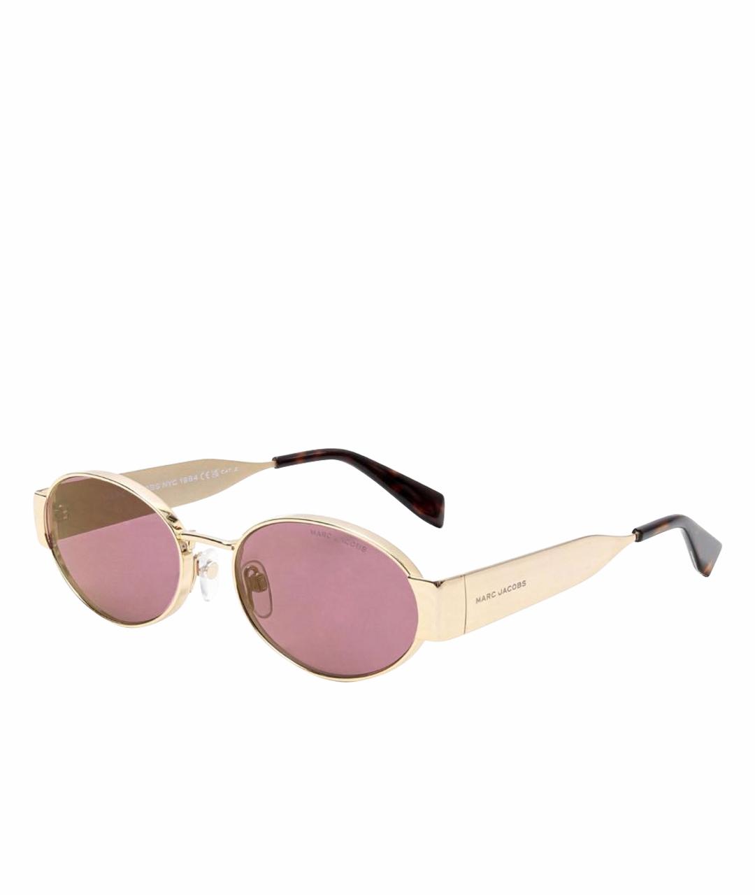 MARC JACOBS Розовые металлические солнцезащитные очки, фото 1