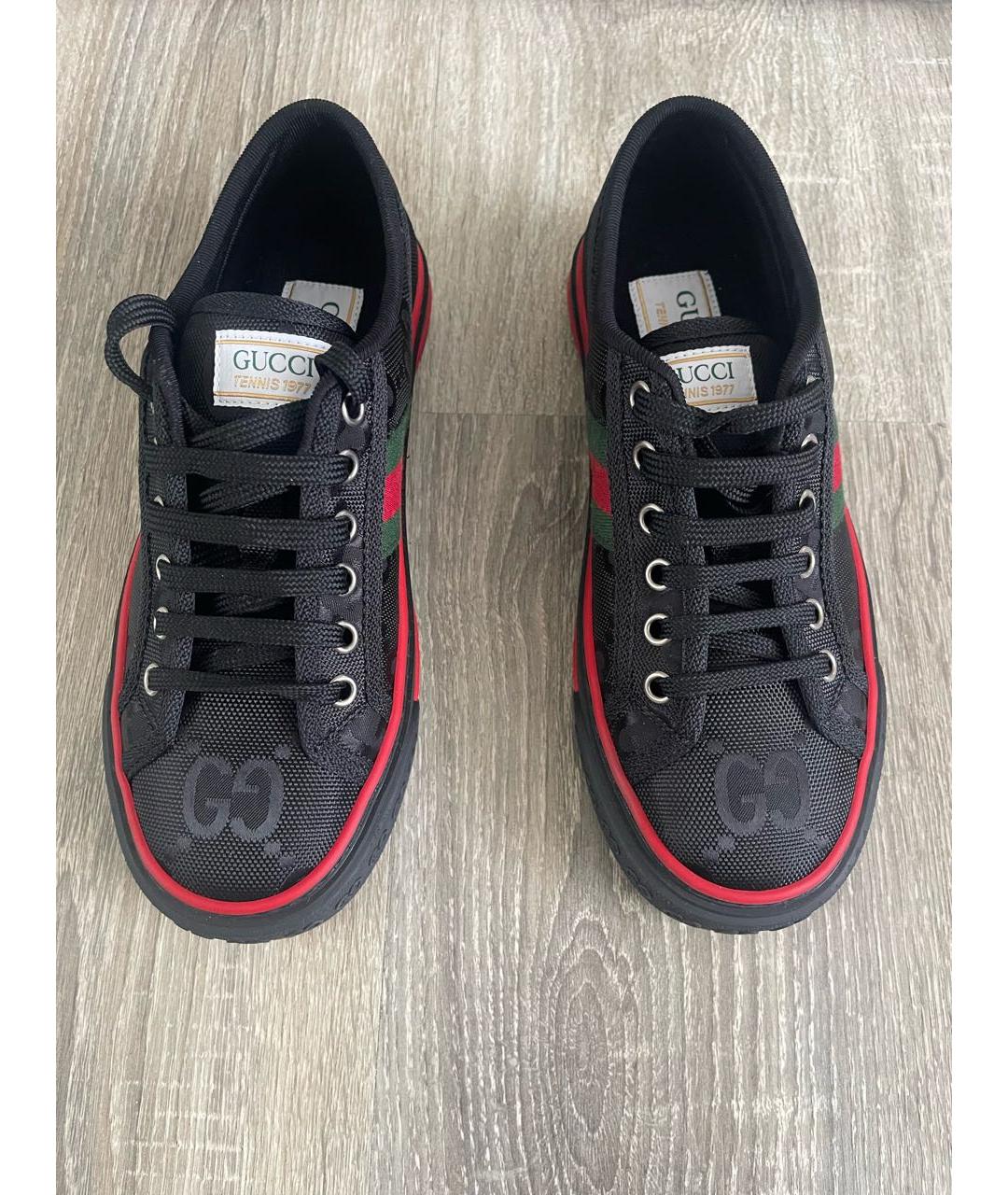 GUCCI Черные кроссовки, фото 3