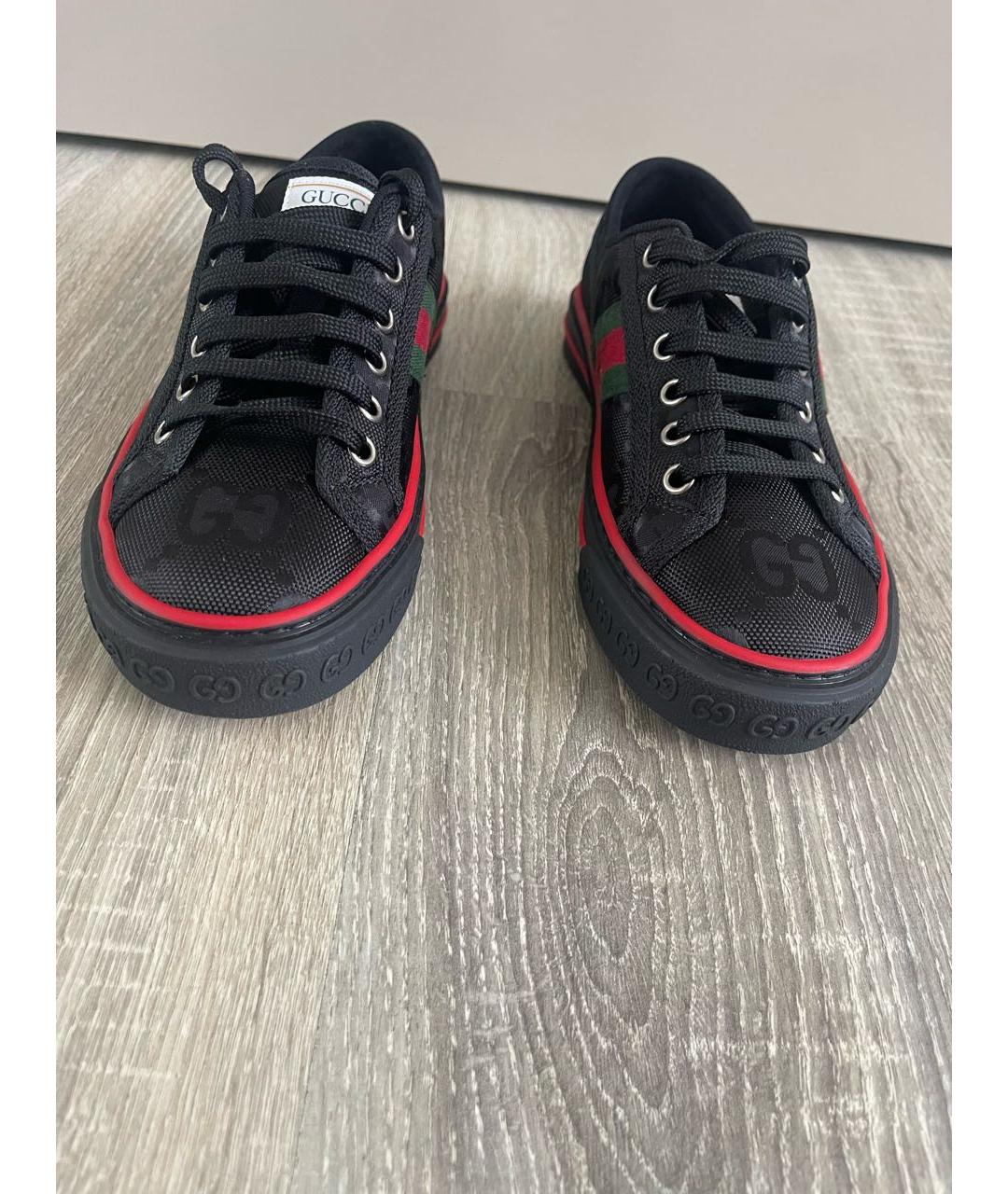 GUCCI Черные кроссовки, фото 2