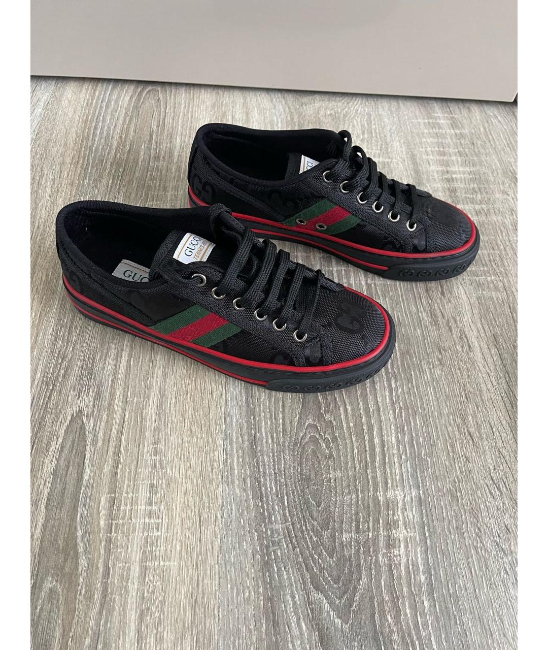 GUCCI Черные кроссовки, фото 7