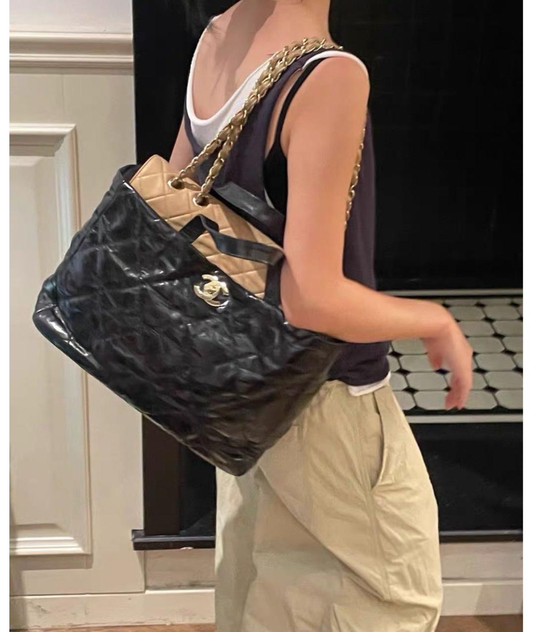 CHANEL Кожаная сумка тоут, фото 5