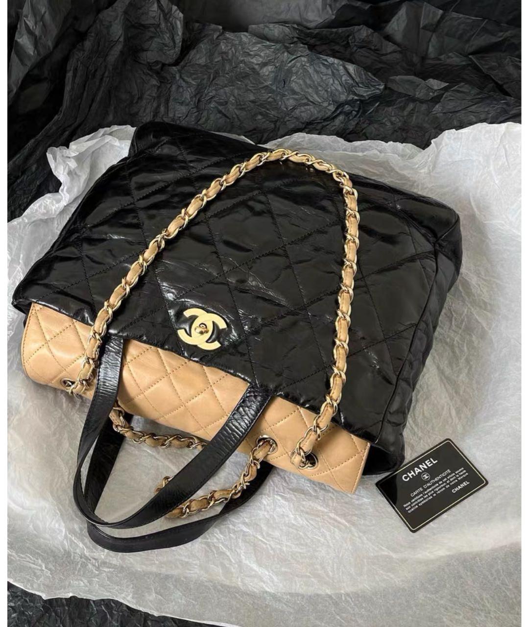 CHANEL Кожаная сумка тоут, фото 4