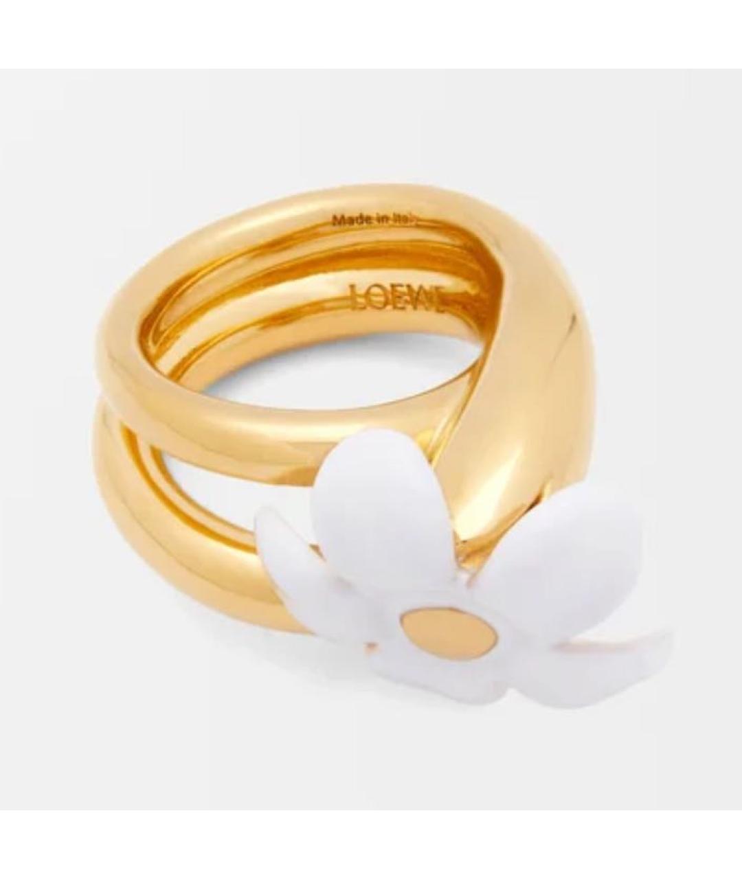 LOEWE Золотое серебряное кольцо, фото 7