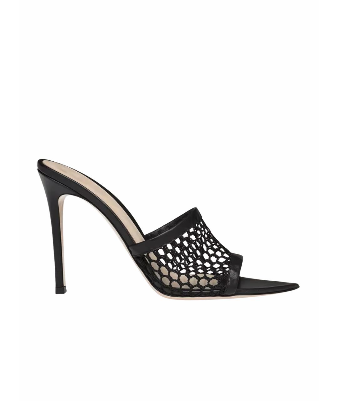 GIANVITO ROSSI Черные мюли, фото 1