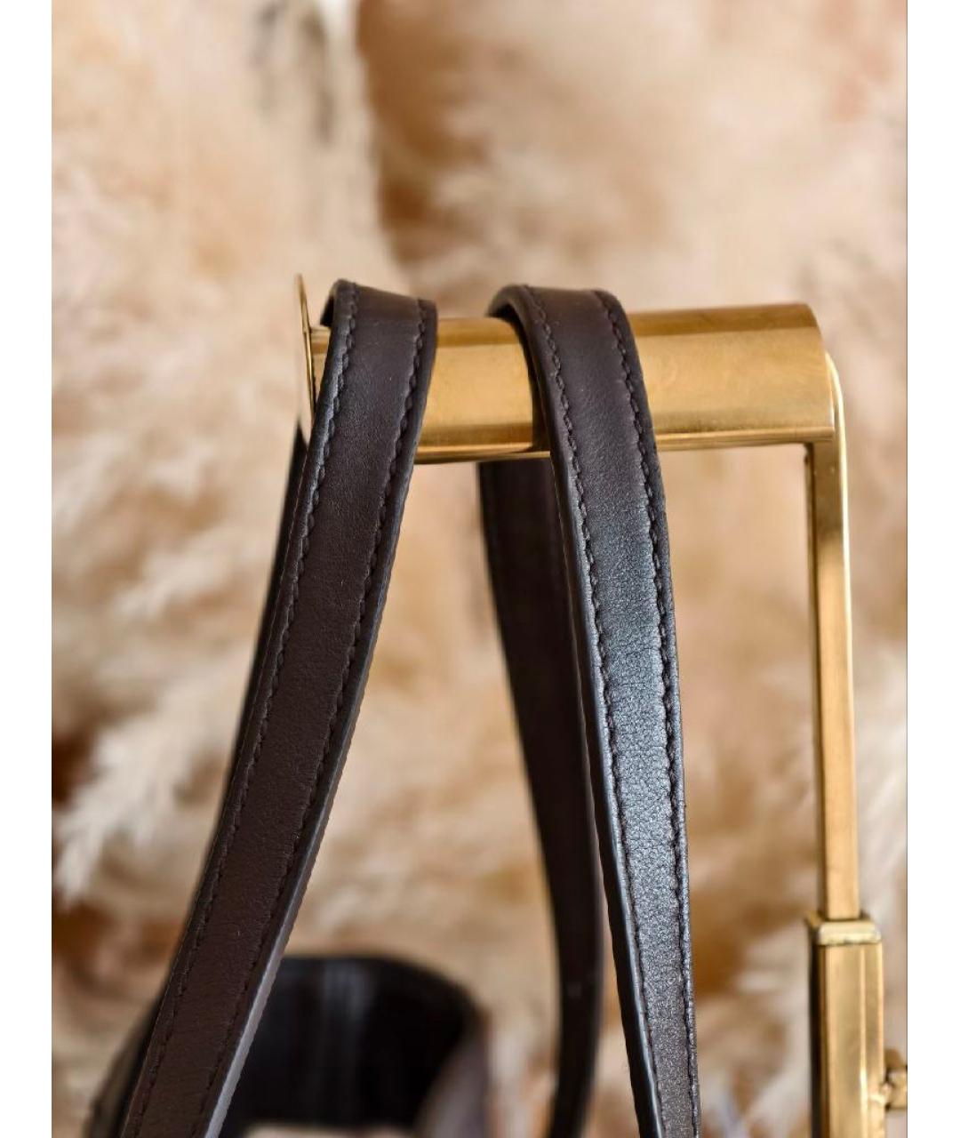 GUCCI Коричневая сумка тоут, фото 6