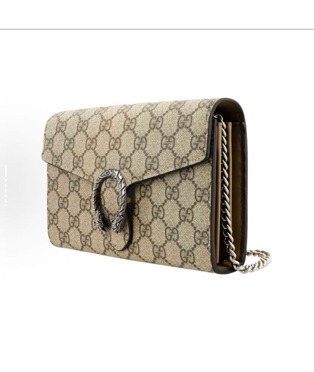 GUCCI Коричневая сумка через плечо, фото 2