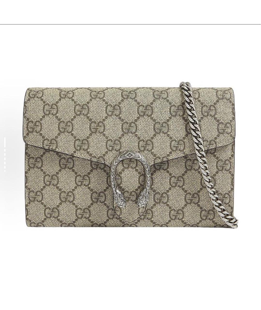 GUCCI Коричневая сумка через плечо, фото 6