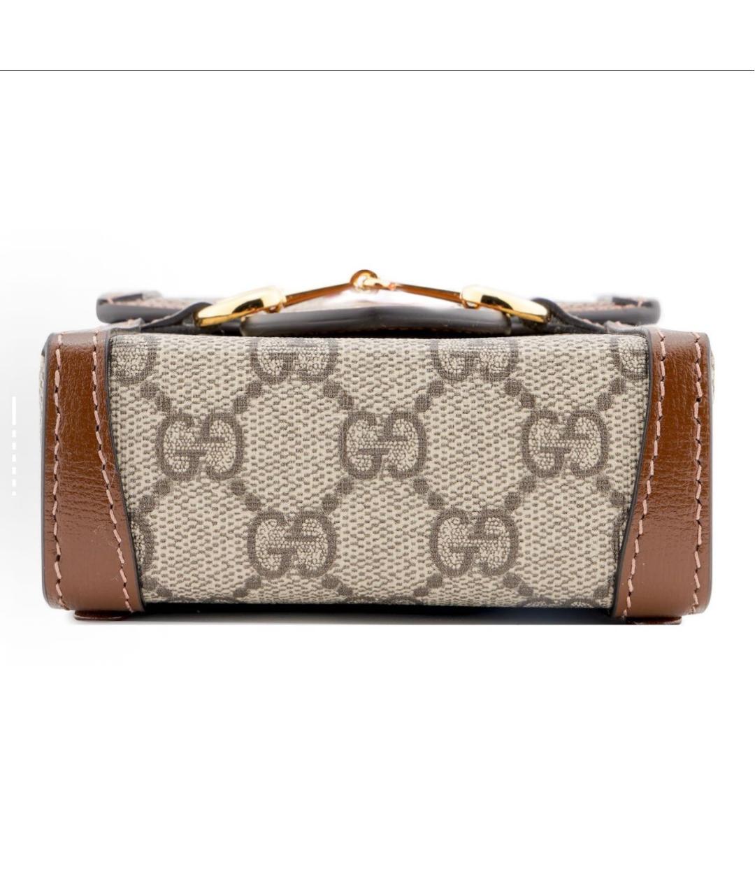 GUCCI Коричневая сумка через плечо, фото 5