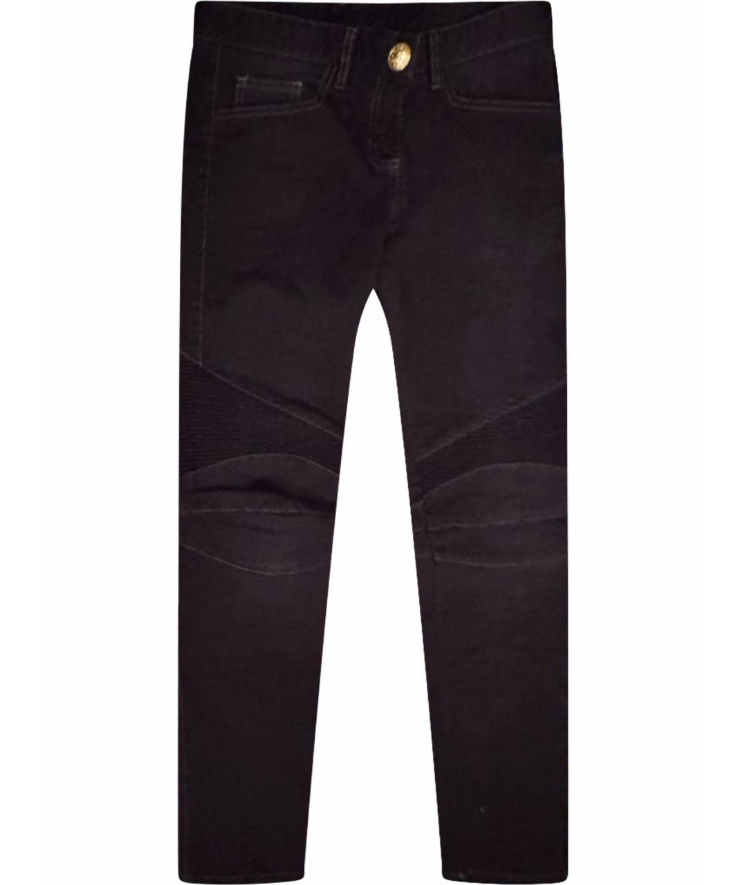 BALMAIN Черные джинсы слим, фото 1