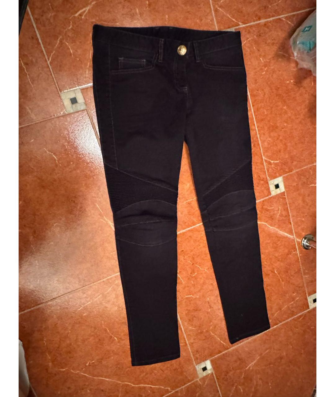 BALMAIN Черные джинсы слим, фото 5