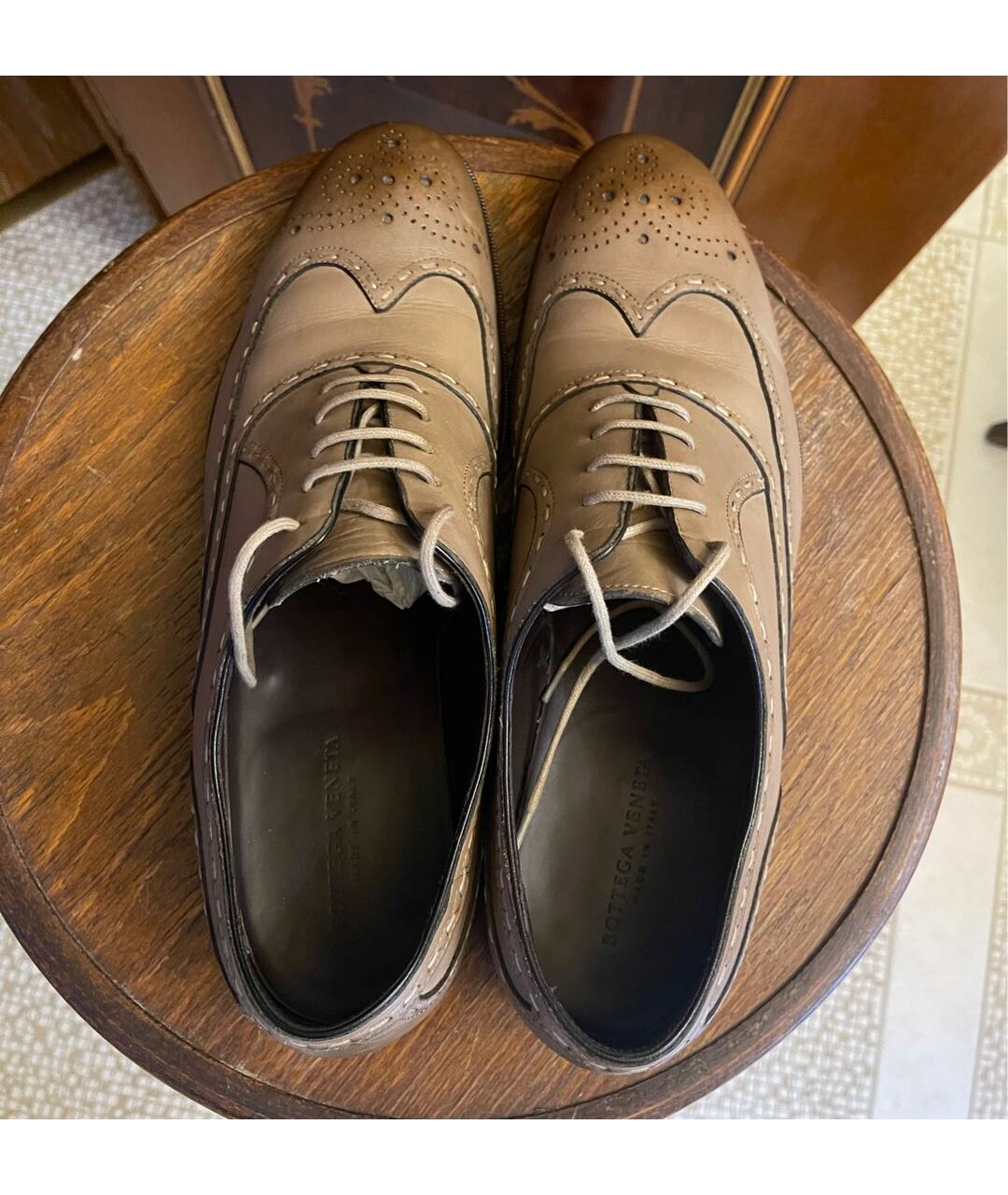 BOTTEGA VENETA Мульти кожаные низкие ботинки, фото 3