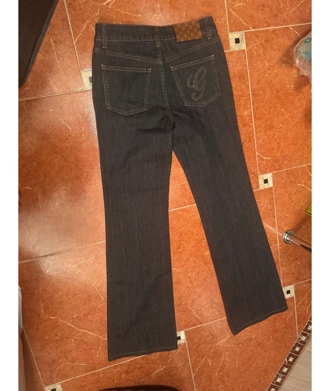 GUCCI Прямые джинсы, фото 2