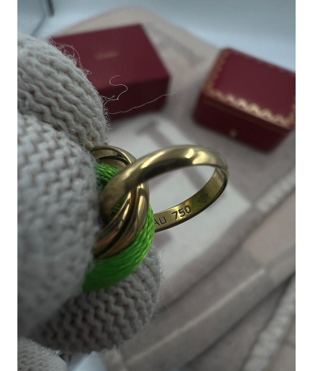 CARTIER Салатовый браслет из желтого золота, фото 6