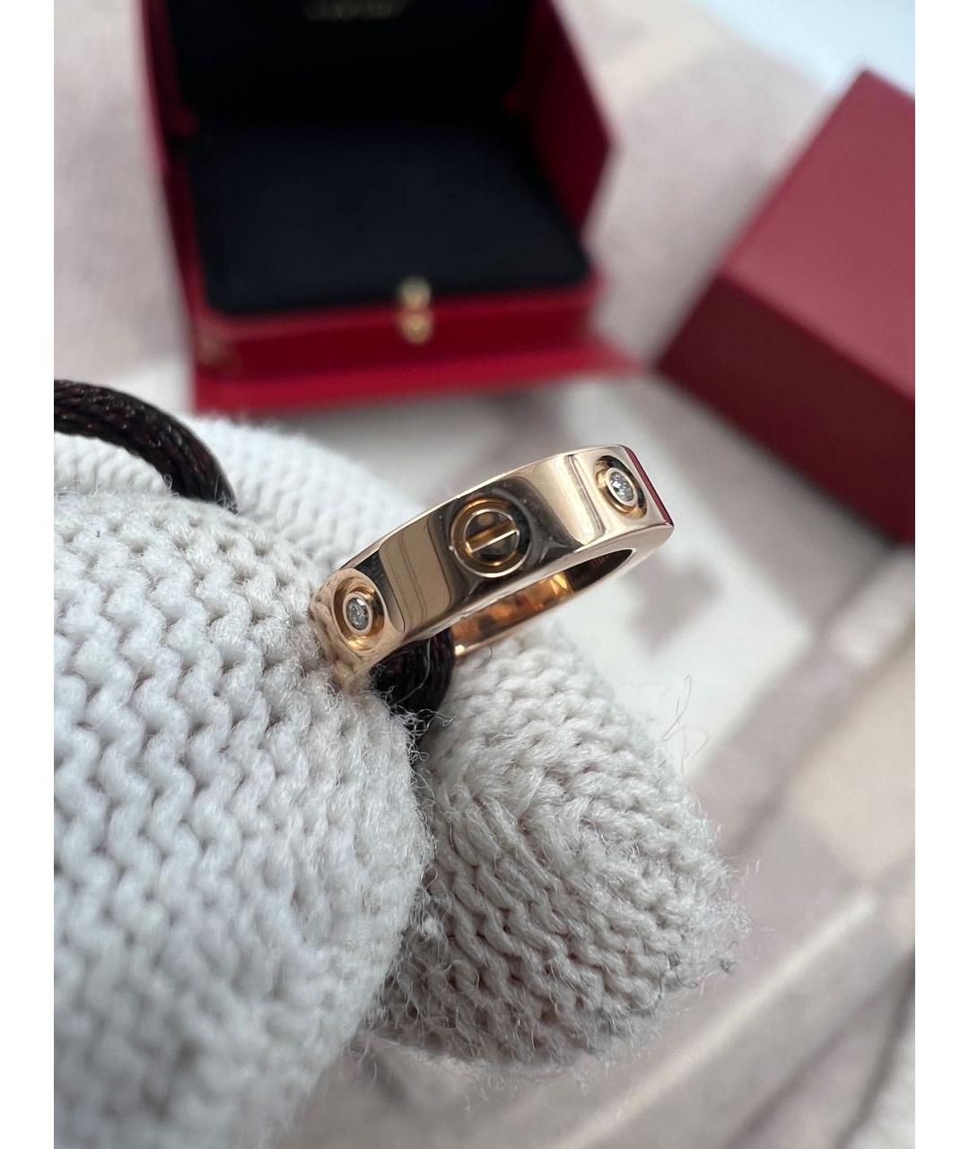 CARTIER Бордовый браслет из желтого золота, фото 5