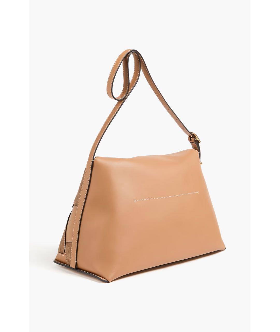 3.1 PHILLIP LIM Коричневая кожаная сумка через плечо, фото 2