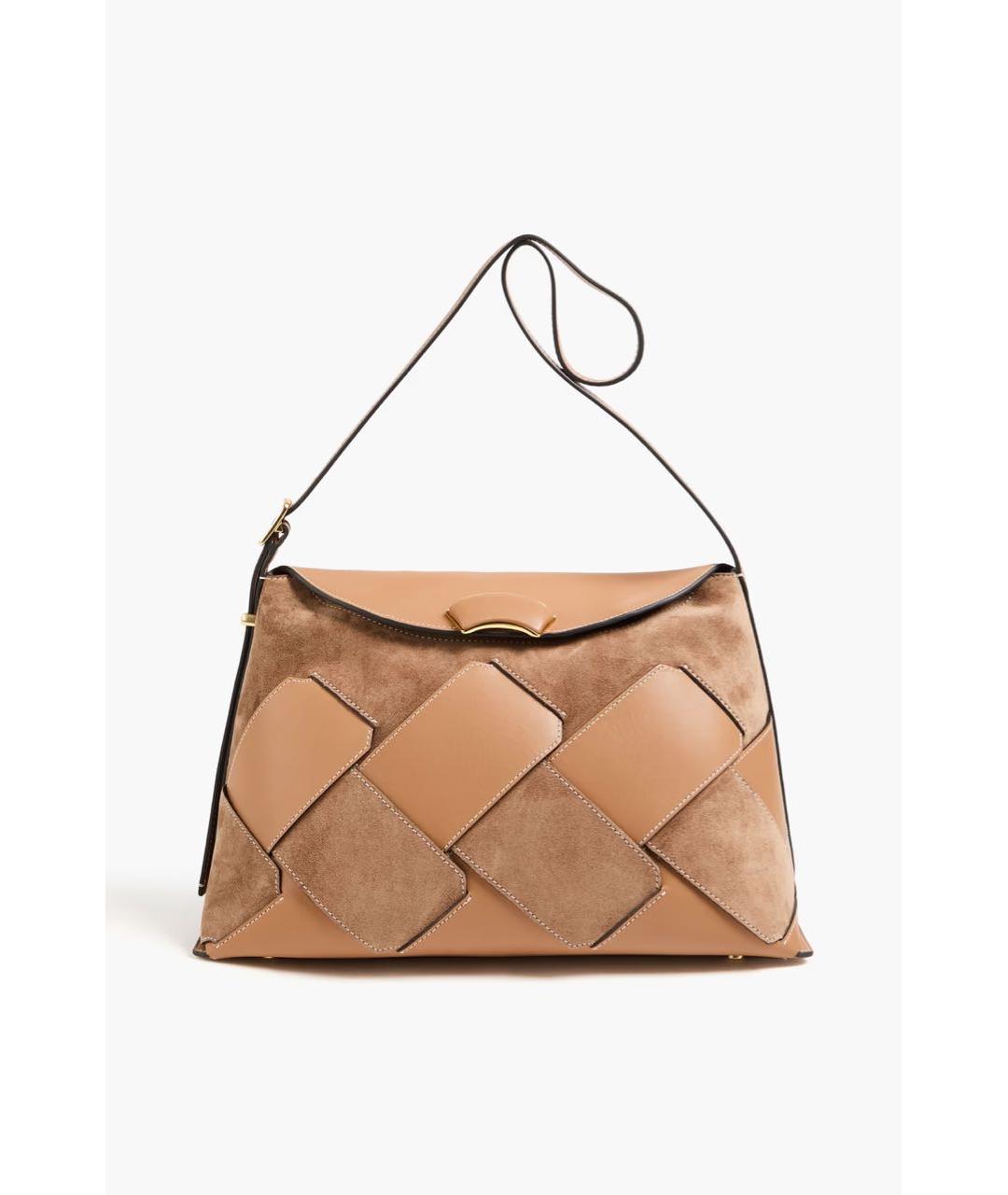 3.1 PHILLIP LIM Коричневая кожаная сумка через плечо, фото 6