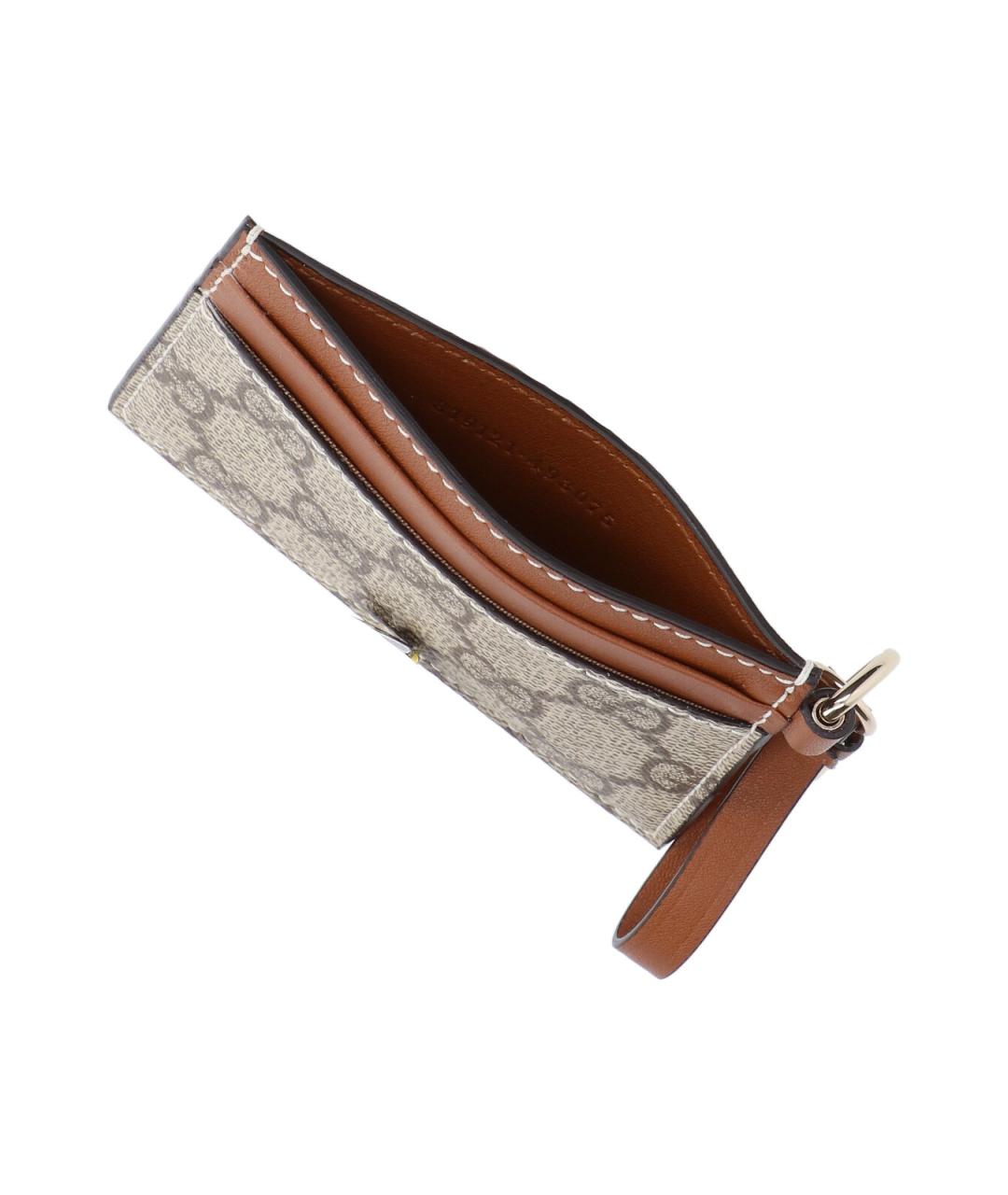 GUCCI Бежевый кардхолдер, фото 3