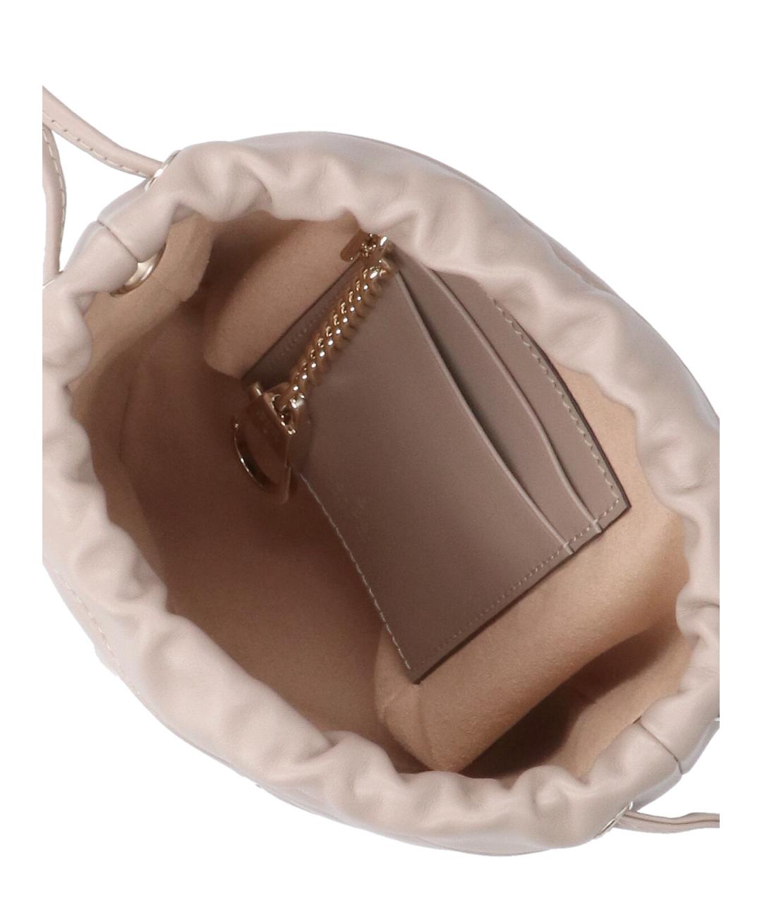 GUCCI Бежевая кожаная сумка тоут, фото 4