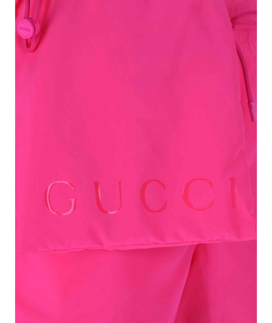 GUCCI Розовые полиэстеровые плавки, фото 5