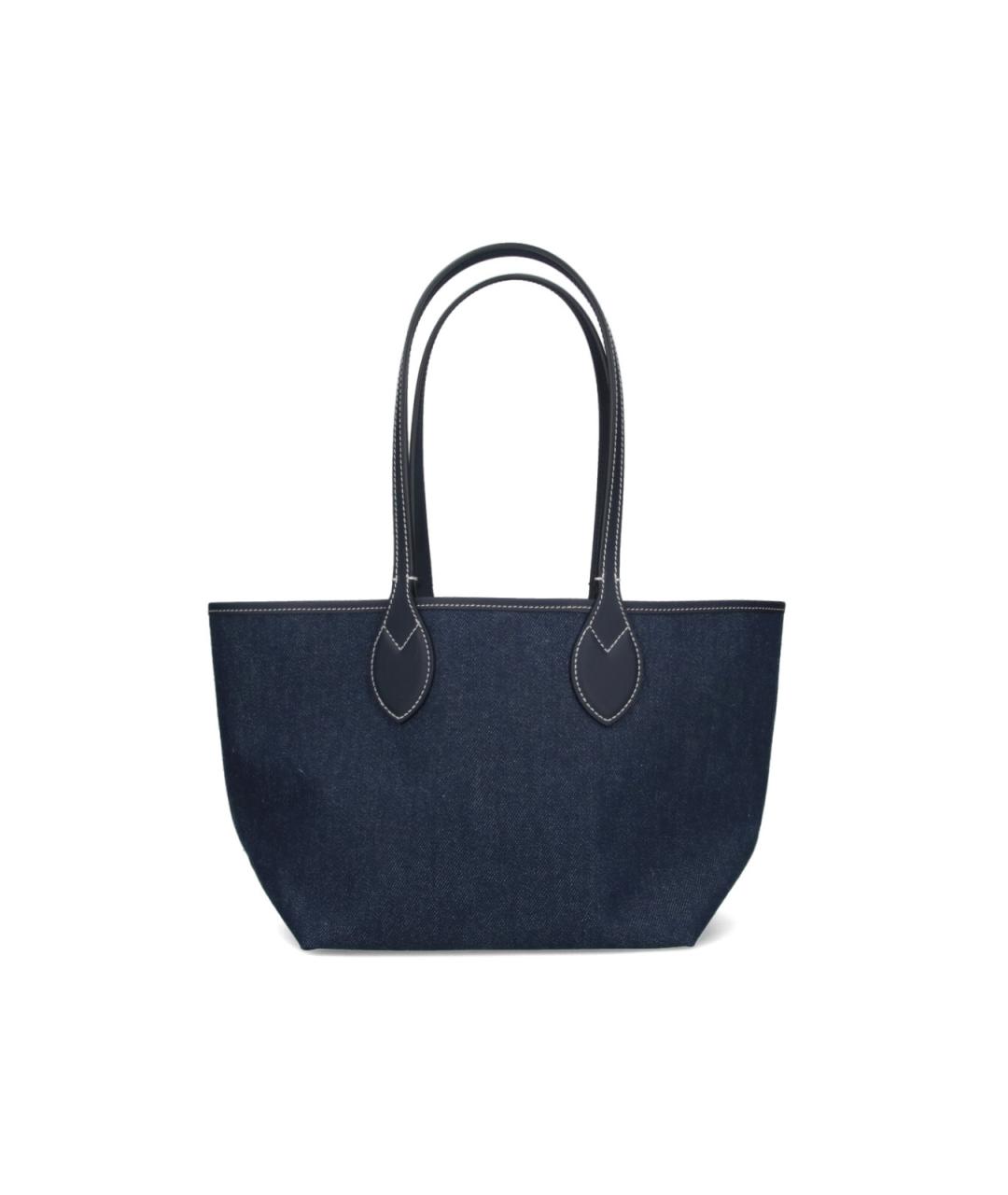 GUCCI Синяя сумка тоут, фото 4