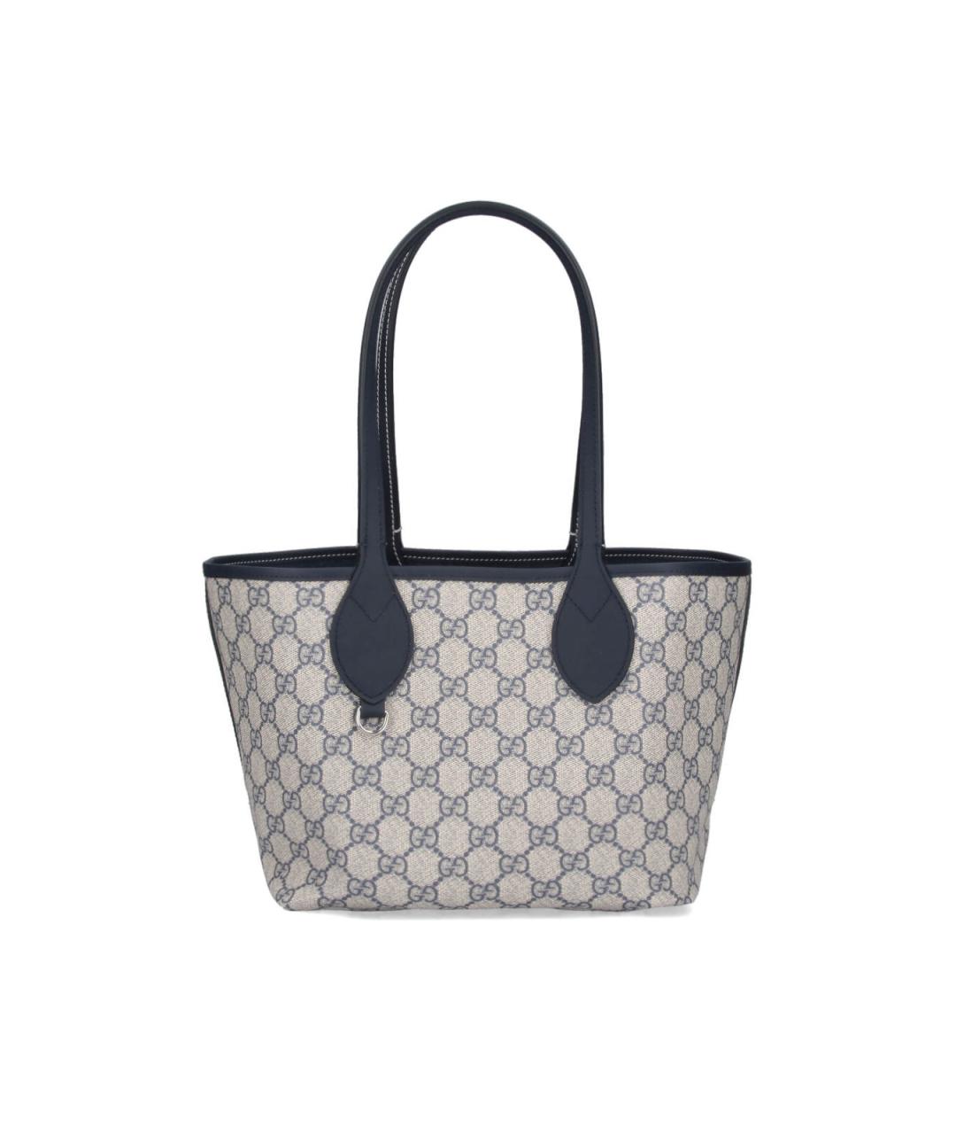 GUCCI Синяя сумка тоут, фото 2