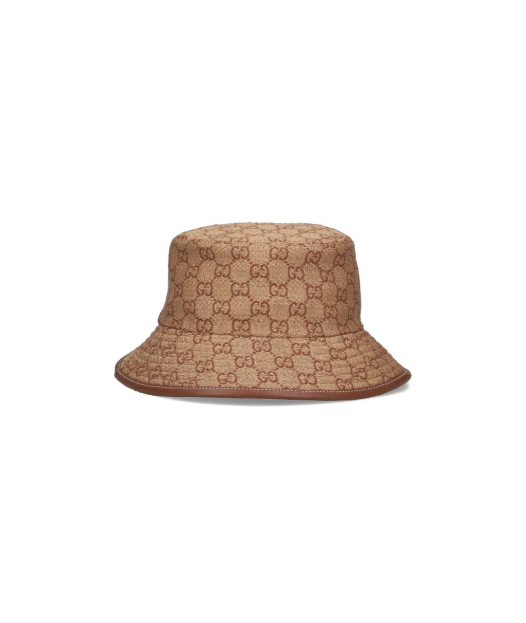 GUCCI Бежевая панама, фото 2