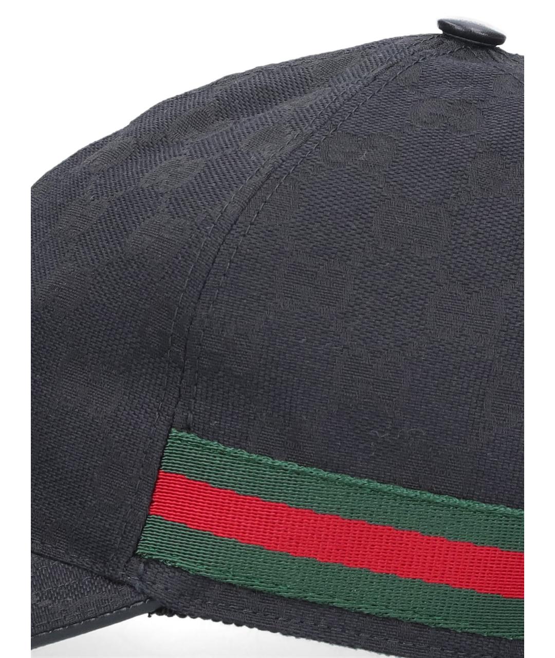 GUCCI Черная синтетическая кепка, фото 3