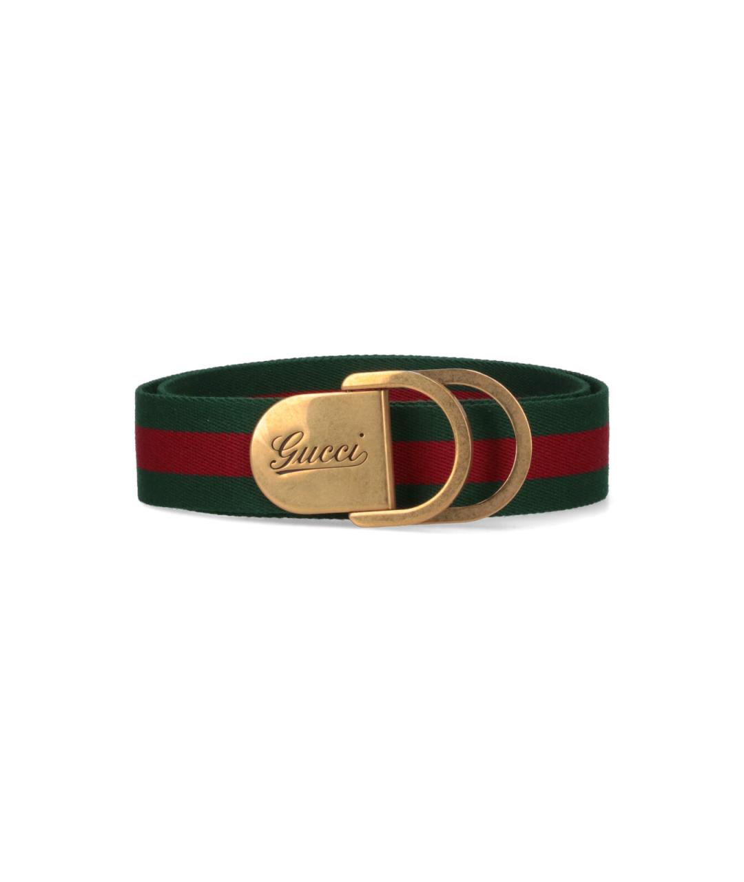 GUCCI Зеленый ремень, фото 1
