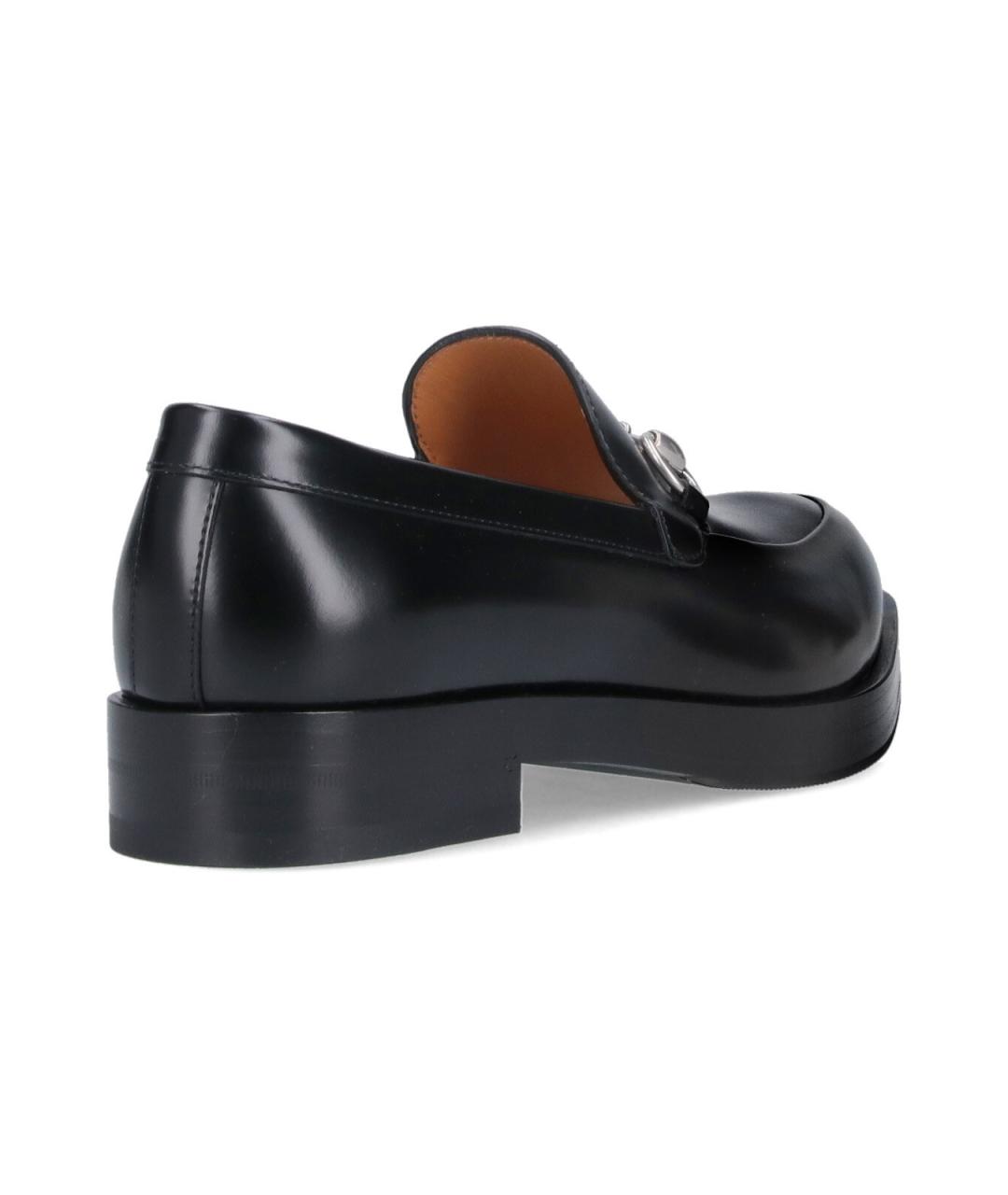 GUCCI Черные кожаные лоферы, фото 4