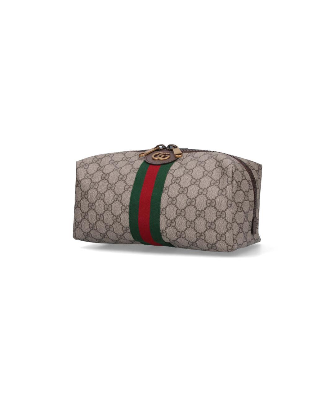 GUCCI Бежевая косметичка, фото 2