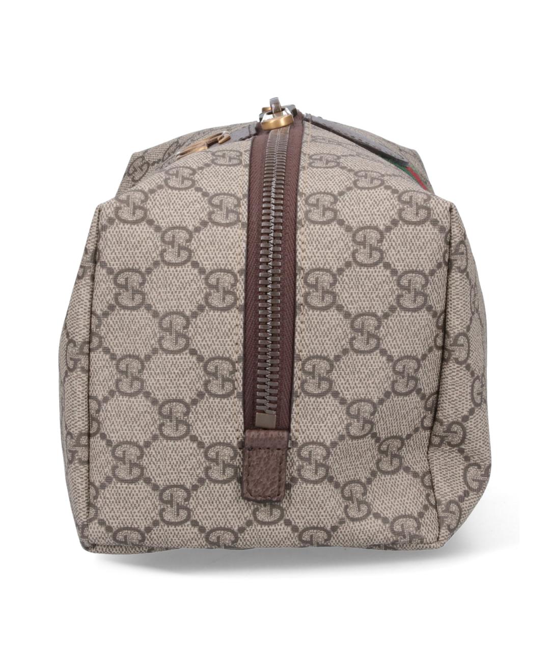 GUCCI Бежевая косметичка, фото 5