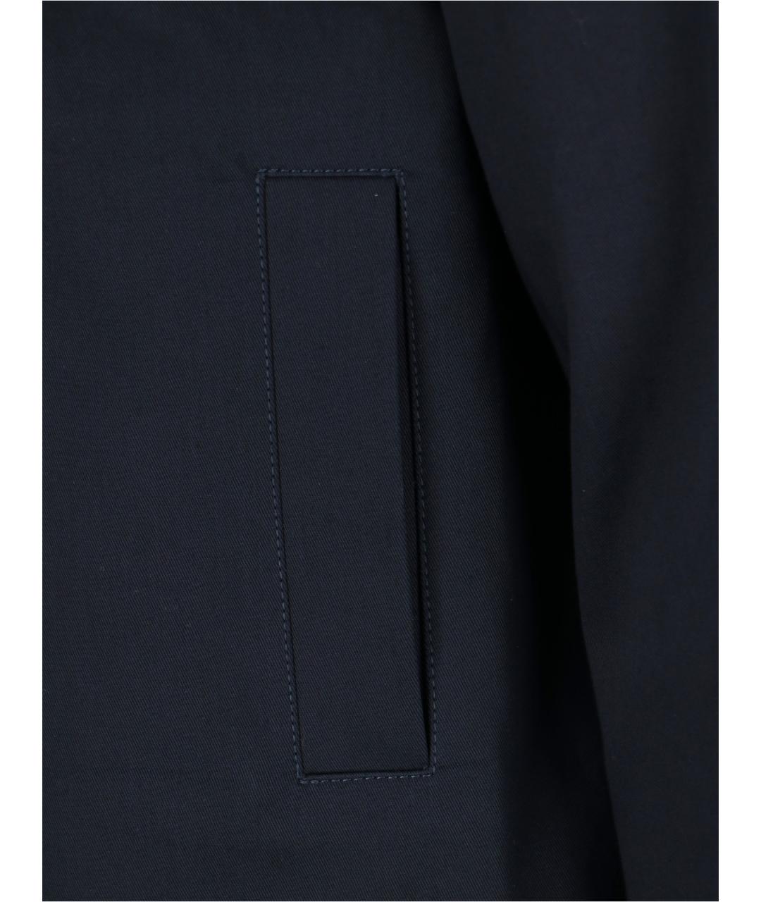 GUCCI Темно-синяя хлопковая куртка, фото 4