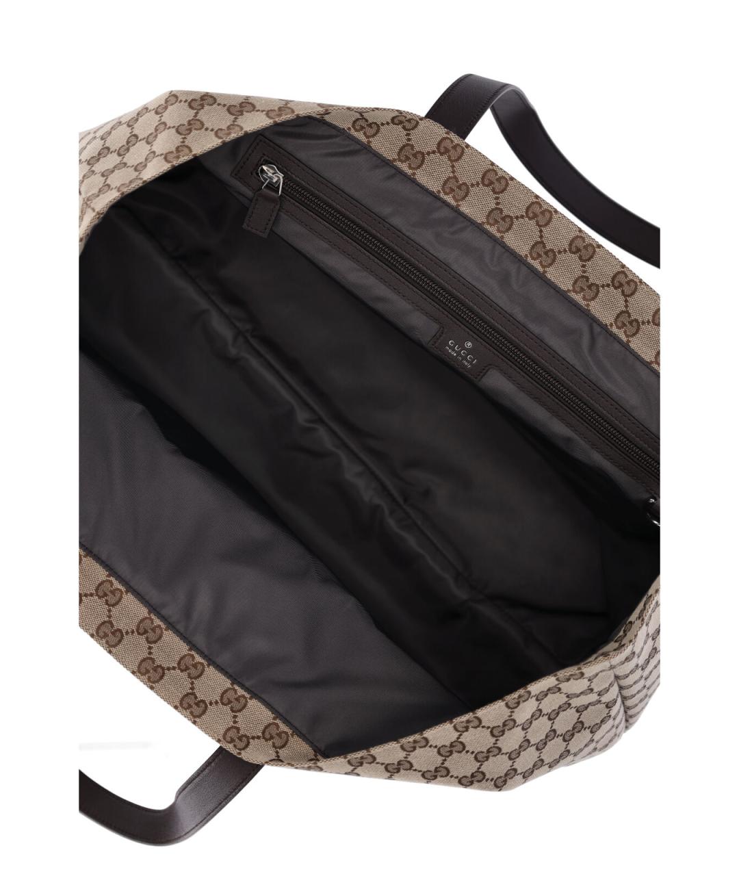 GUCCI Бежевая сумка тоут, фото 4