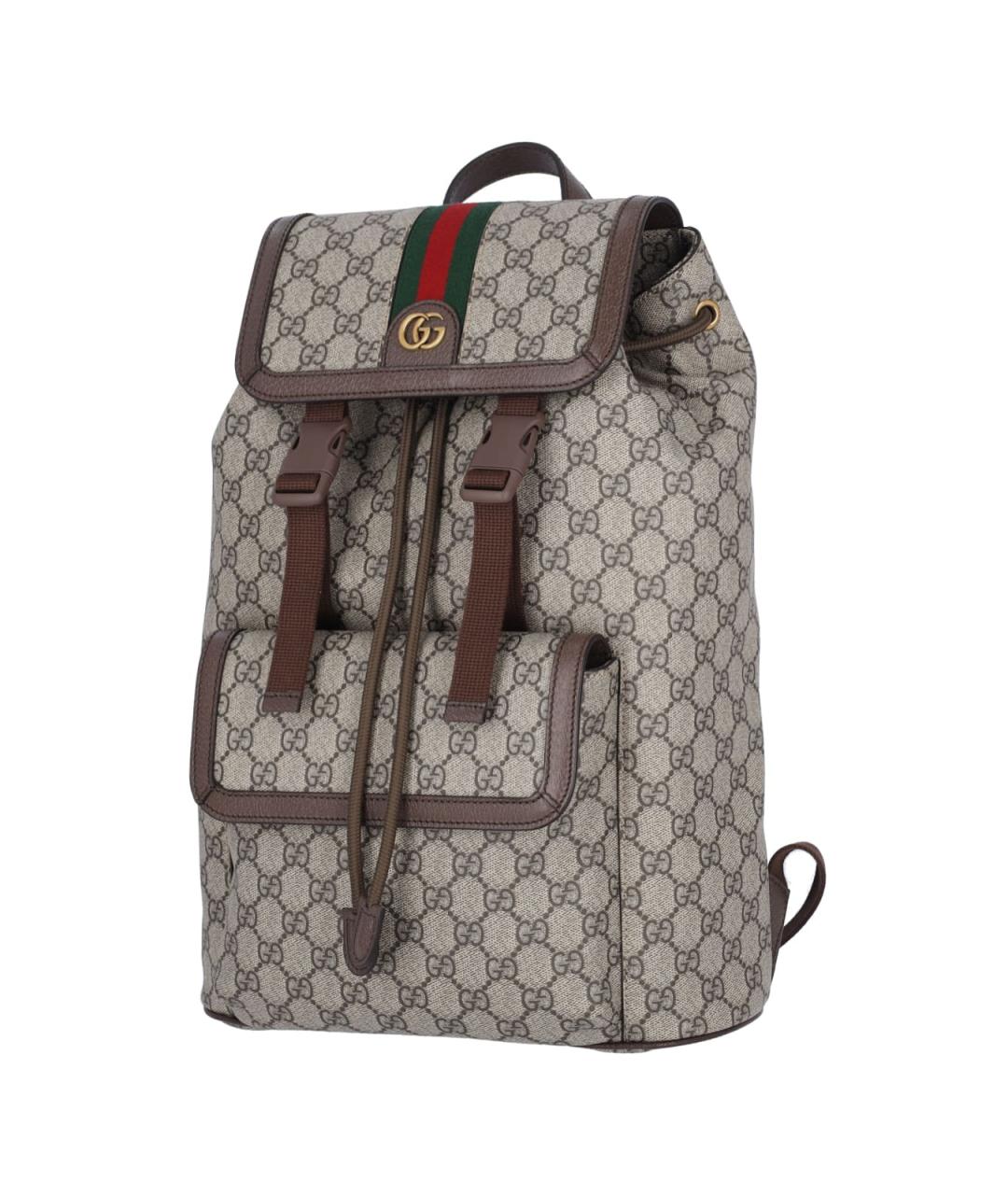 GUCCI Бежевый рюкзак, фото 2