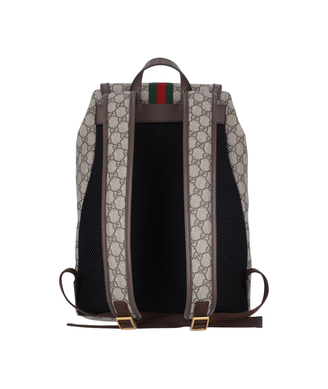 GUCCI Бежевый рюкзак, фото 3