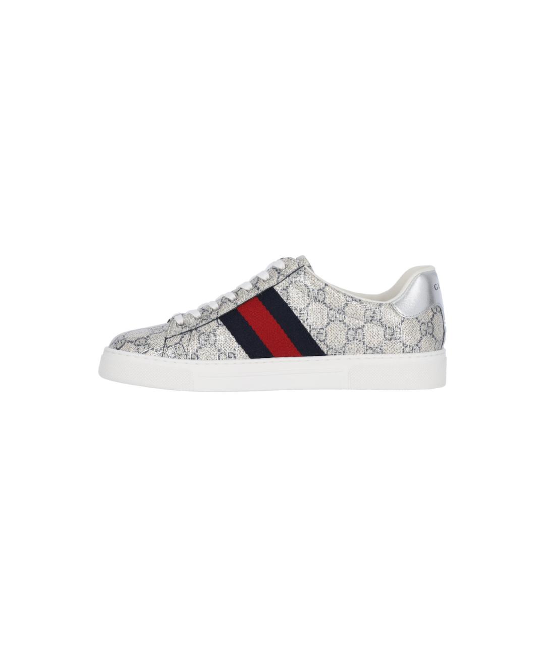 GUCCI Мульти низкие кроссовки / кеды, фото 3