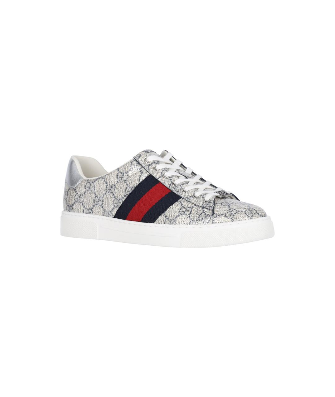 GUCCI Мульти низкие кроссовки / кеды, фото 2