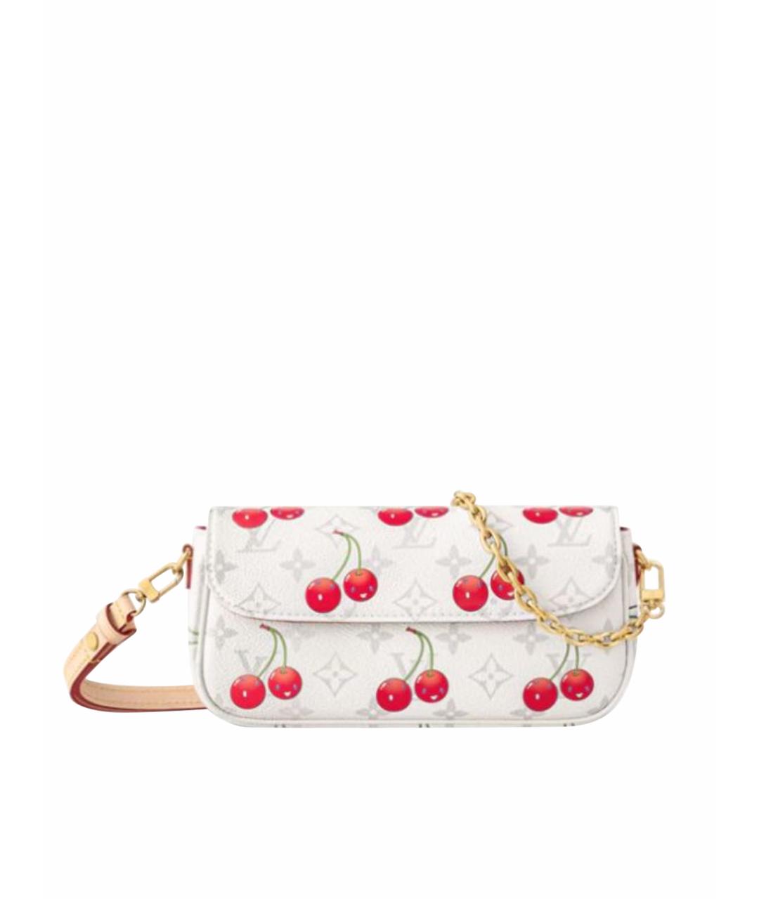 LOUIS VUITTON Белая сумка через плечо, фото 1