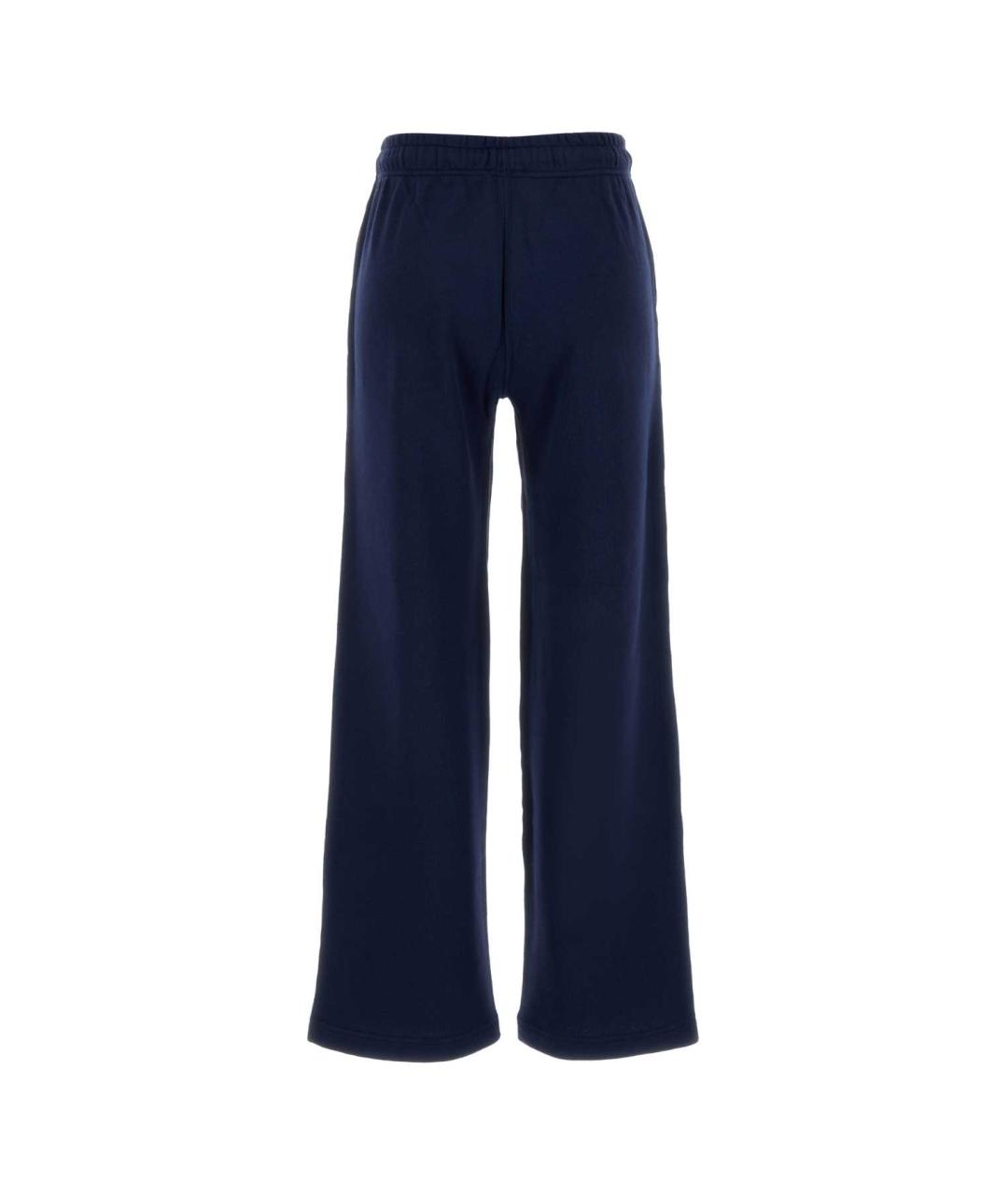 POLO RALPH LAUREN Синие хлопковые прямые брюки, фото 2