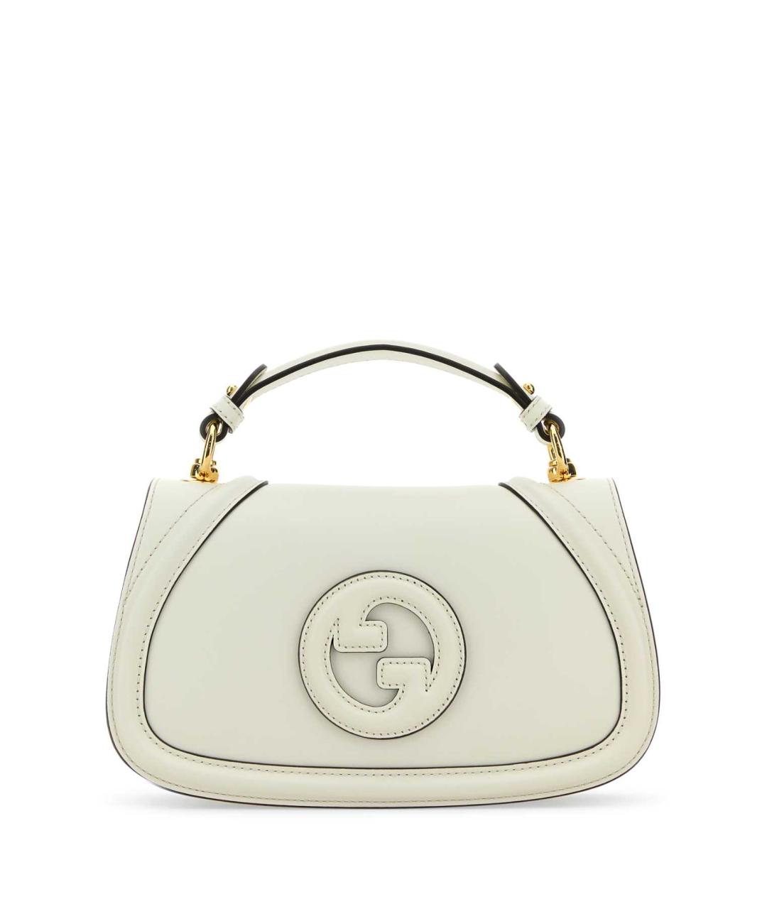 GUCCI Бежевая кожаная сумка через плечо, фото 1