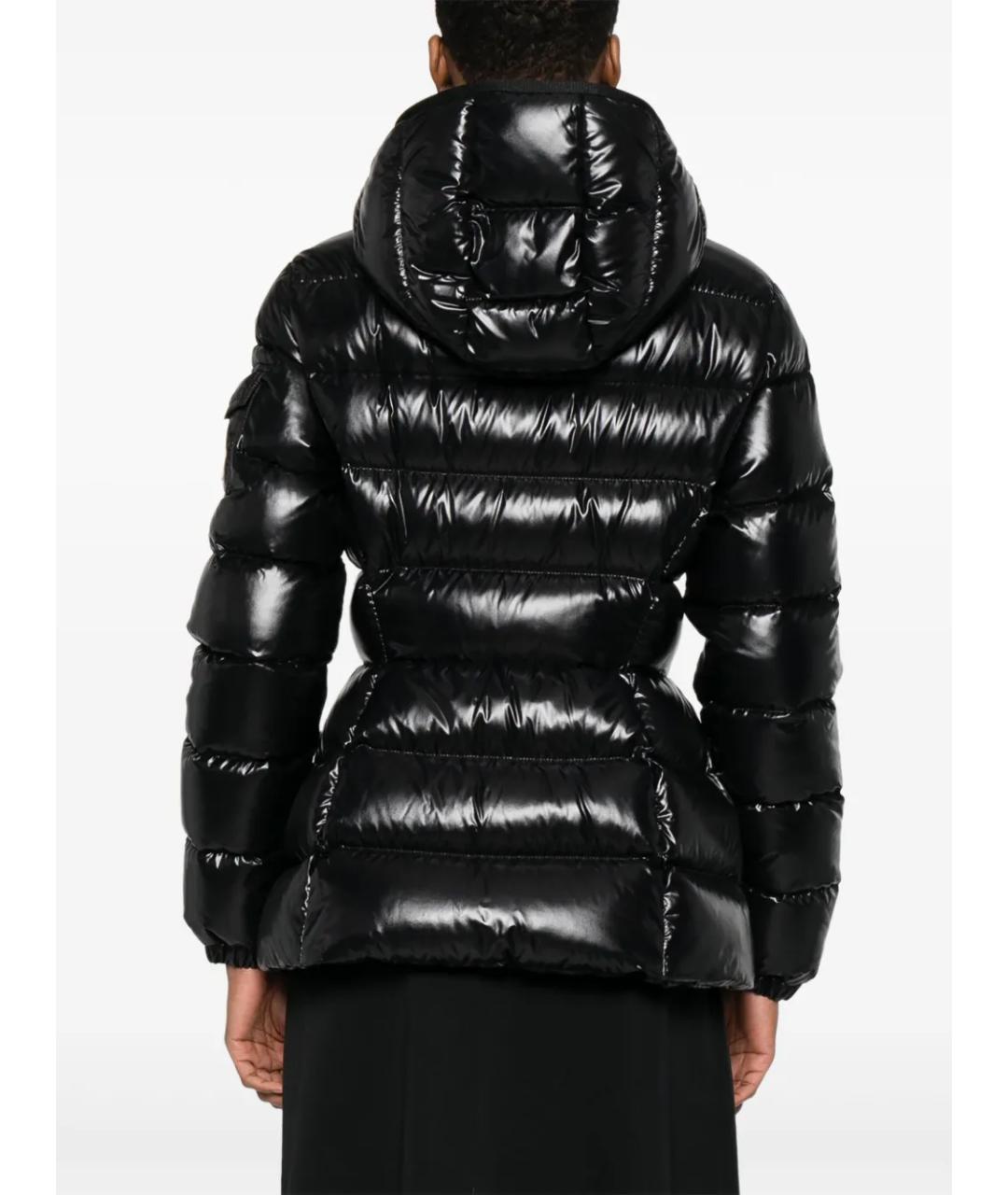 MONCLER Черный пуховик, фото 4