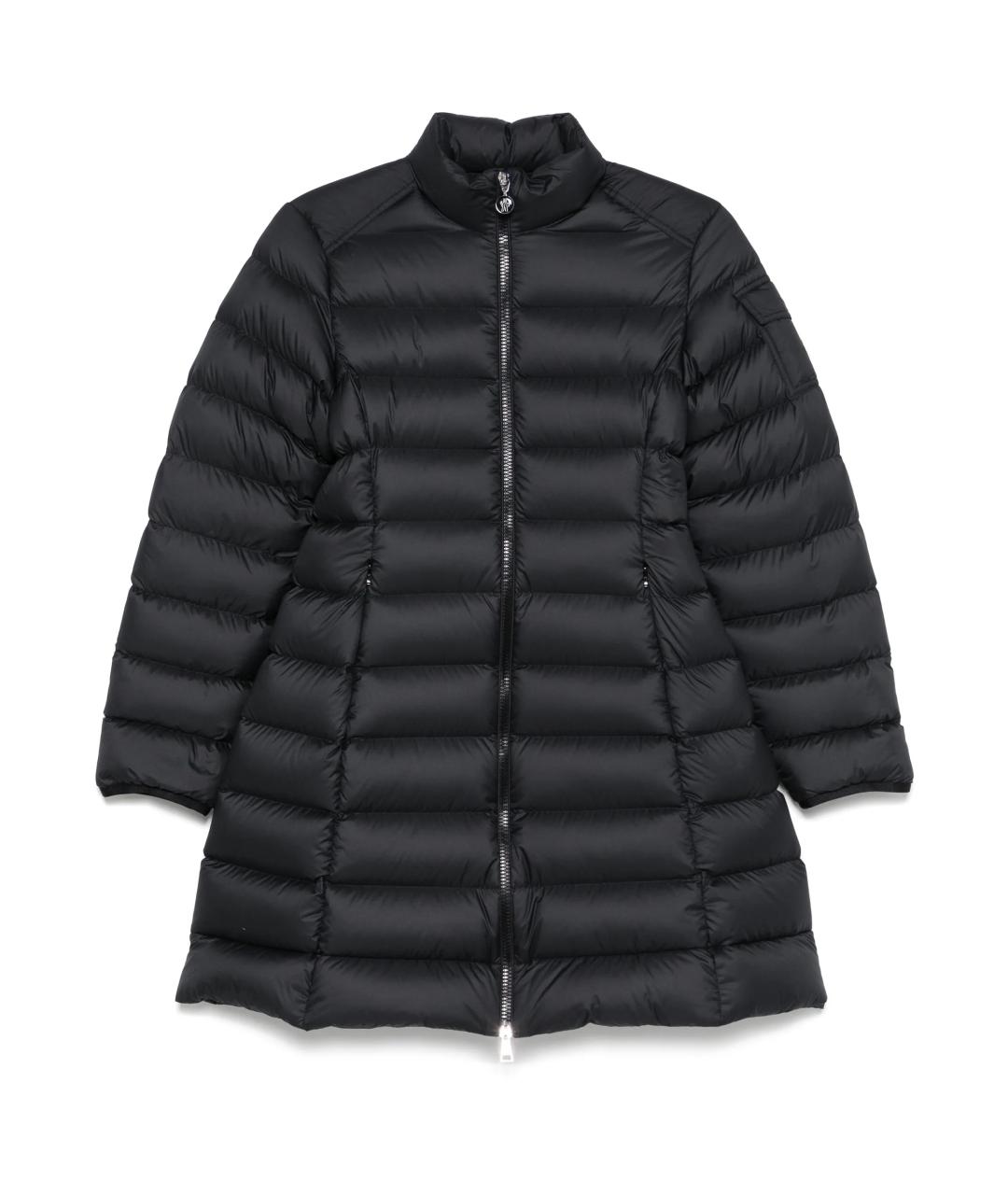 MONCLER Черный пуховик, фото 1