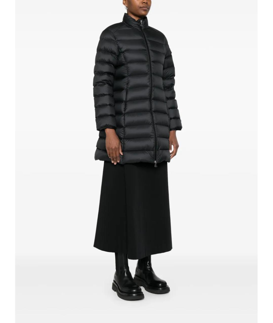 MONCLER Черный пуховик, фото 3