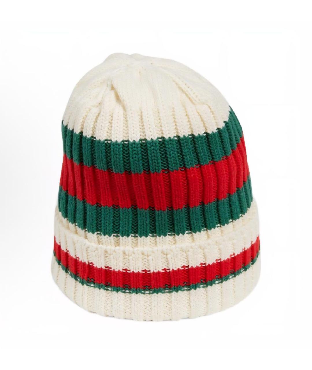 GUCCI Бежевая шапка, фото 3