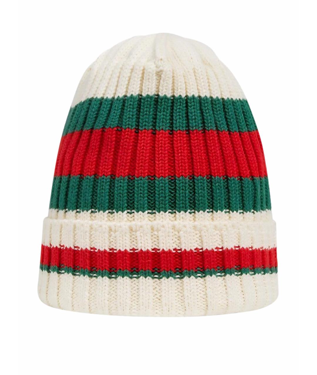 GUCCI Бежевая шапка, фото 1