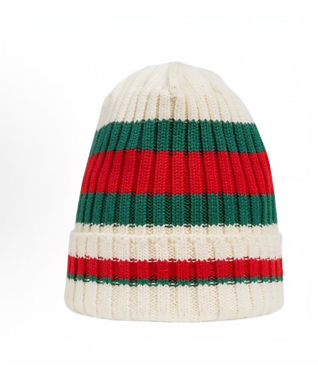 GUCCI Бежевая шапка, фото 5