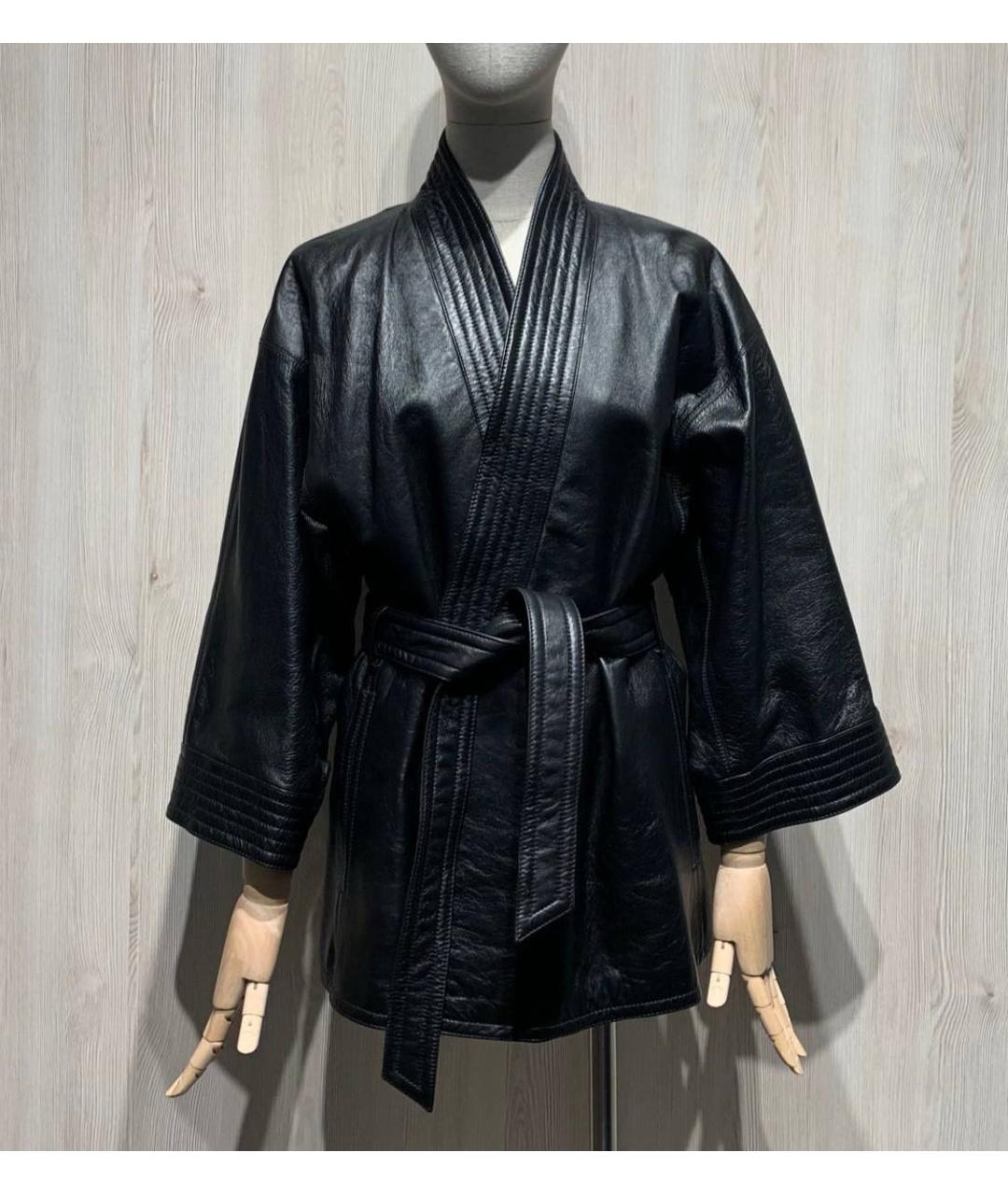 GUCCI Черная кожаная куртка, фото 9