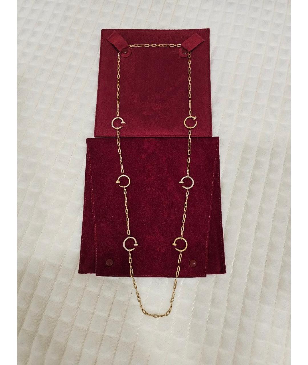 CARTIER Золотая цепочка из розового золота, фото 2